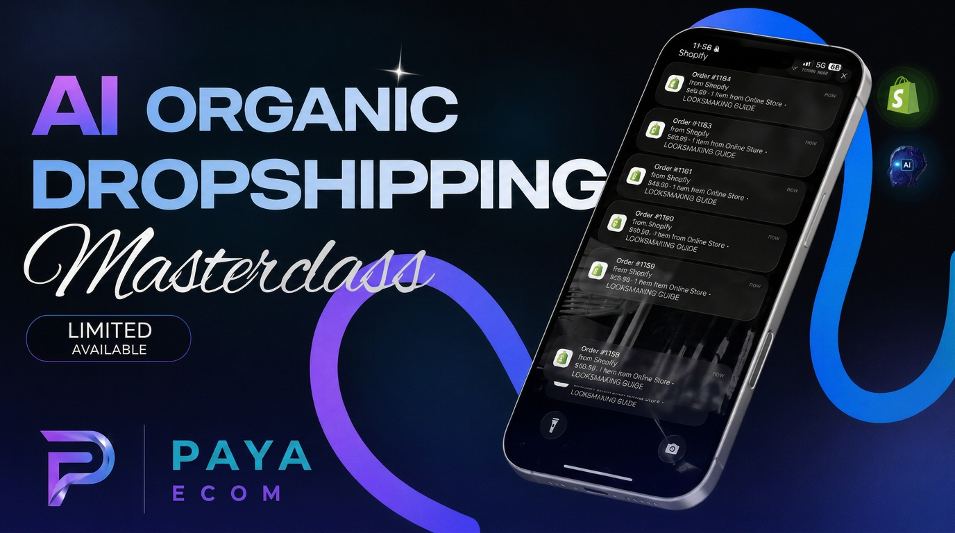 AI Organic Dropshipping Masterclass